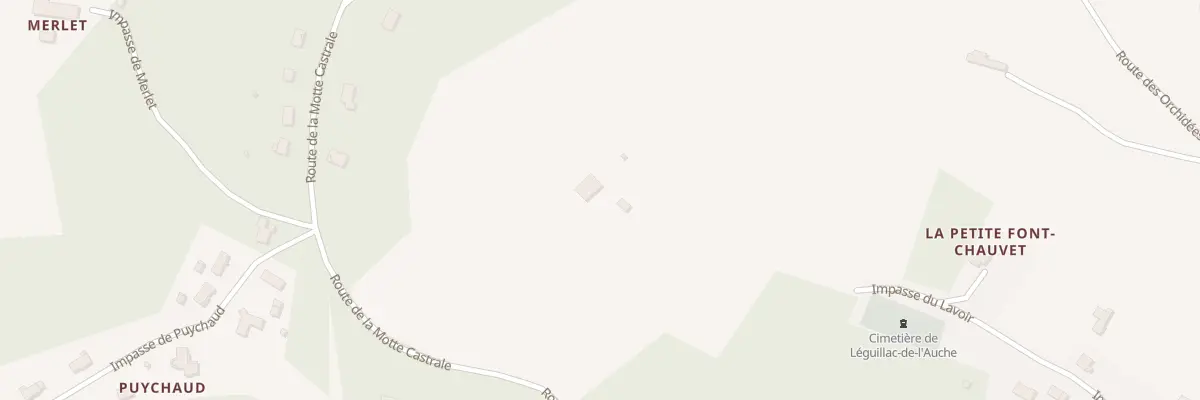 Plan du 409 Imp du Lavoir à Léguillac-de-l’Auche
