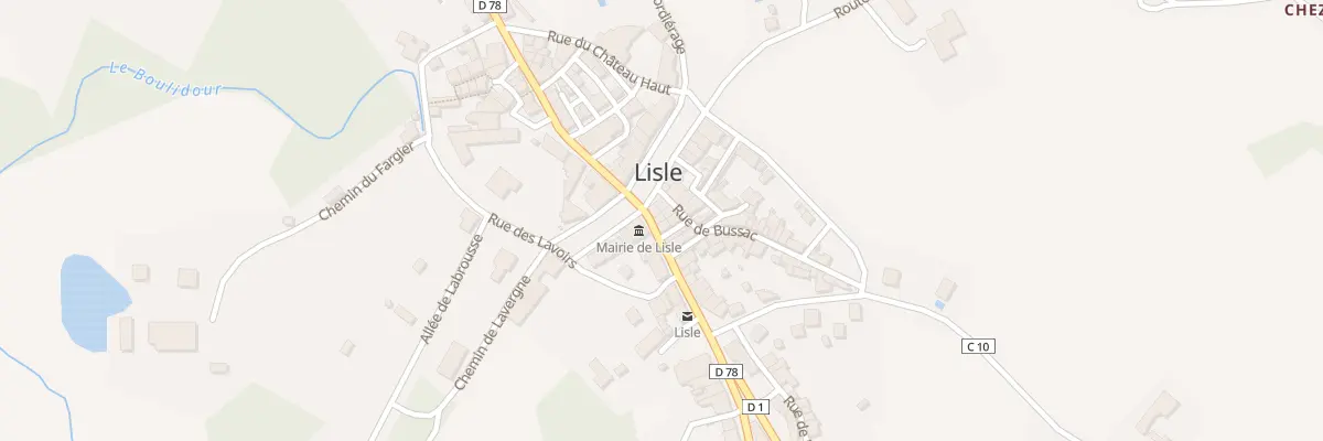 Plan du 24 Grande Rue à Lisle