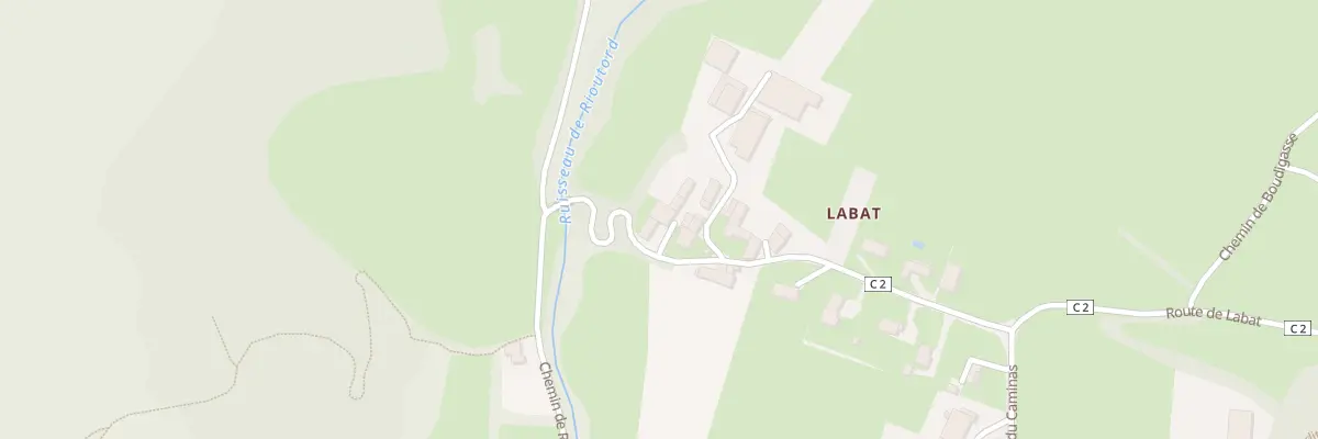 Plan du 3 Labat à Saint-Bertrand-de-Comminges