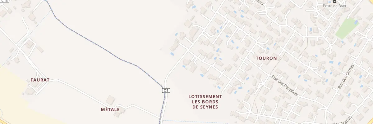 Plan du 2 Rue des Tilleuls à Brax