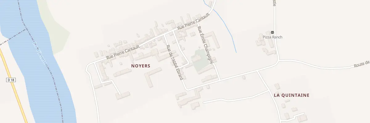 Plan du 4 Rue de l’Eglise à Nouâtre