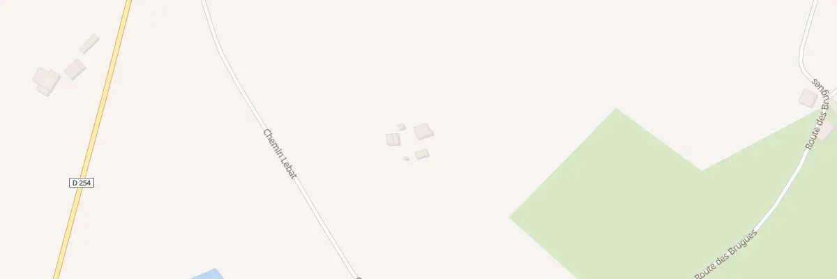 Plan du 395 Che Lebat à Sérignac-Péboudou