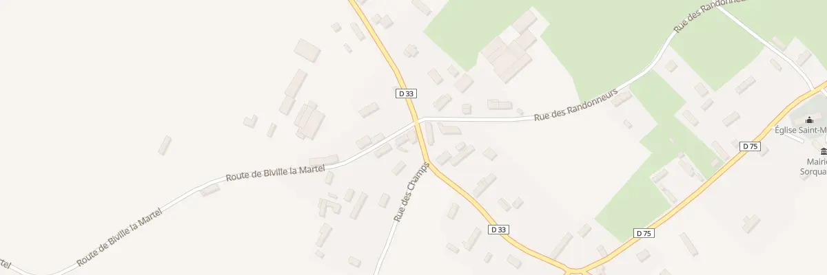 Plan du 1 Rue des Champs à Sorquainville