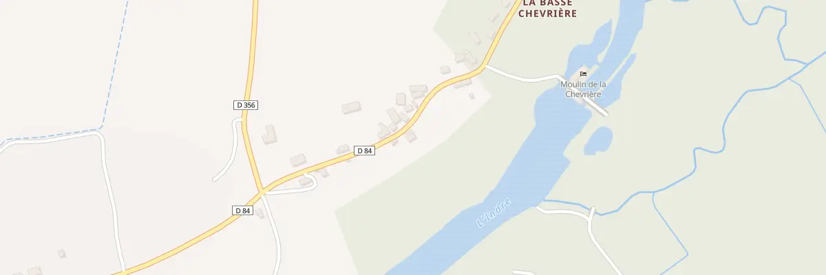 Plan du 8 Rte de la Basse Chevrière à Saché
