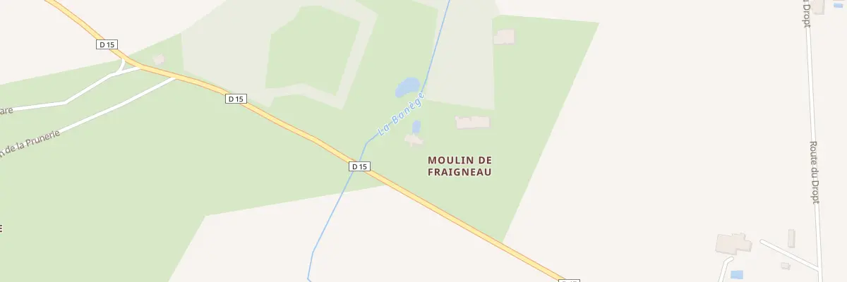 Plan du 6 Moulin de Fraigneaud à Plaisance