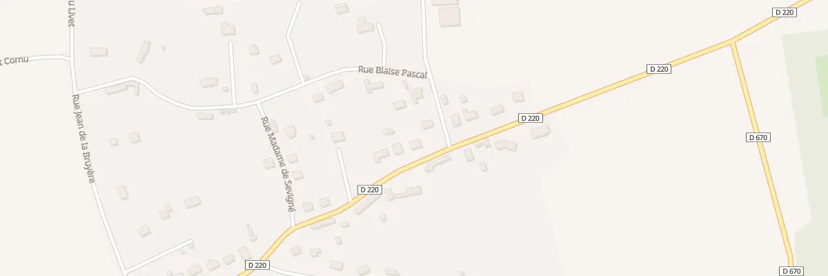 Plan du 6 Rue Rene Descartes à Rai