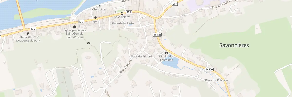 Plan du 15 Rue Chaude à Savonnières
