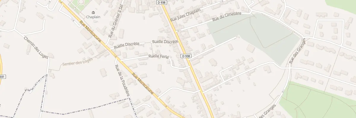 Plan du 40 Rue des Déportés à Mortagne-au-Perche