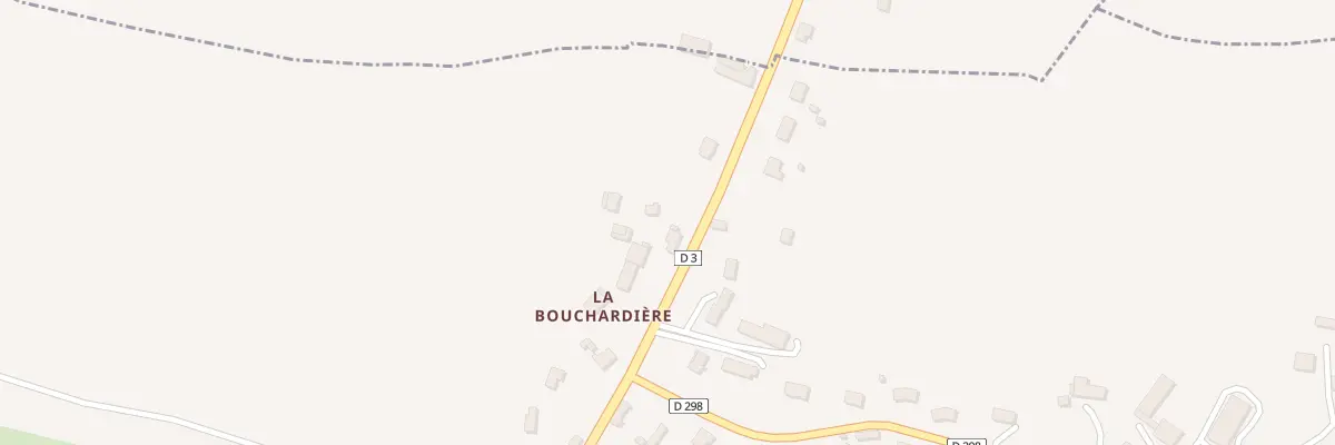 Plan du 24 La Bouchardiere à Auguaise