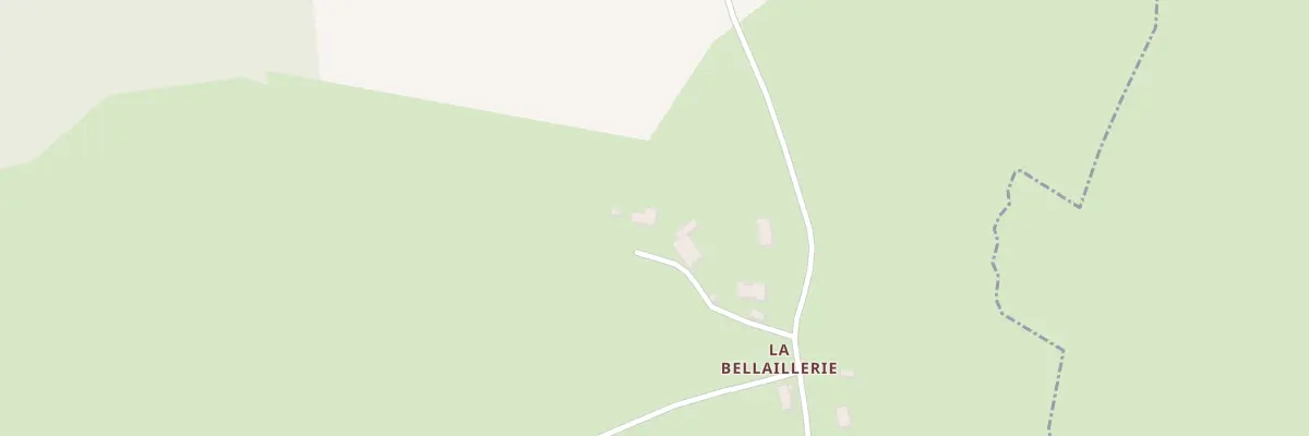 Plan du 1 La Bellaillerie à Saint-Aquilin-de-Corbion