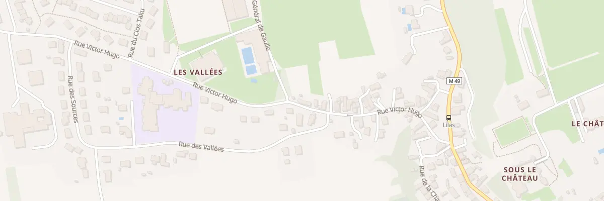 Plan du 26 Rue Victor Hugo à Luynes