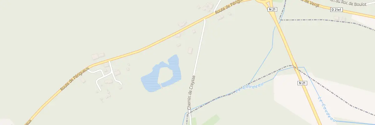 Plan du 88 Che de Creysse à Lembras
