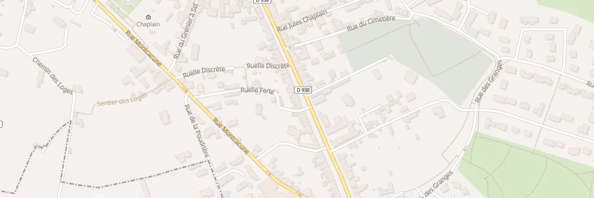 Plan du 44 Rue des Déportés à Mortagne-au-Perche
