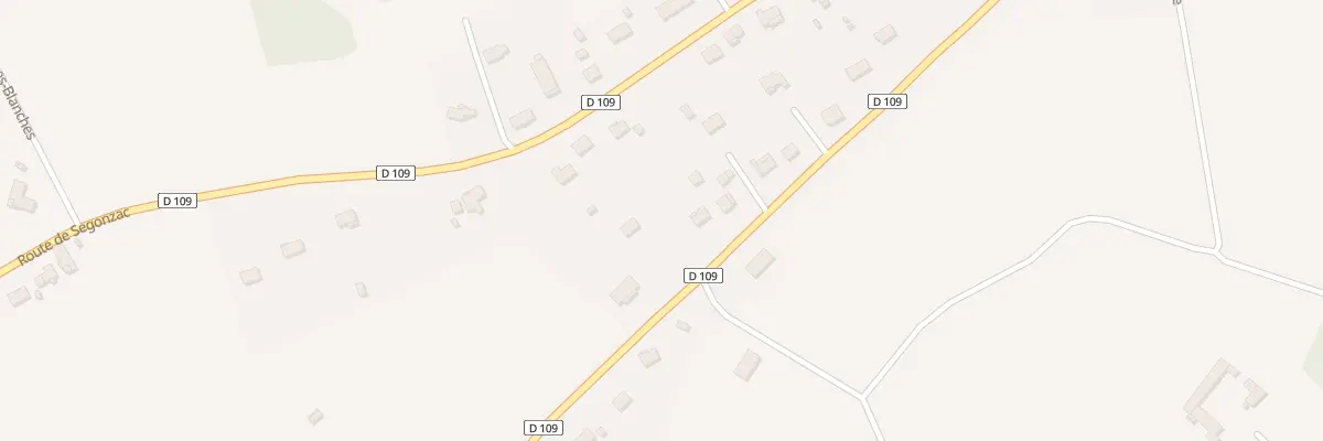 Plan du 1170 Rte de Gravelle à Mensignac