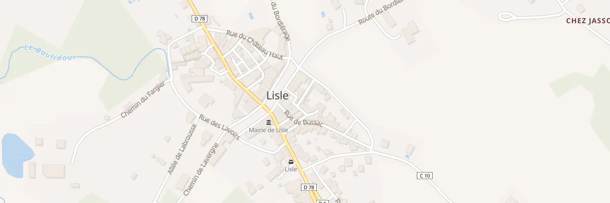 Plan du 8 Rue de l’Arsault à Lisle