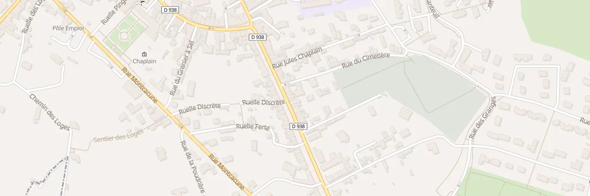 Plan du 37 Rue des Déportés à Mortagne-au-Perche