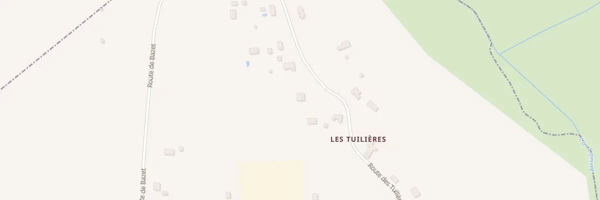 Plan du 5001 Les Tuilieres à Saint-Nexans