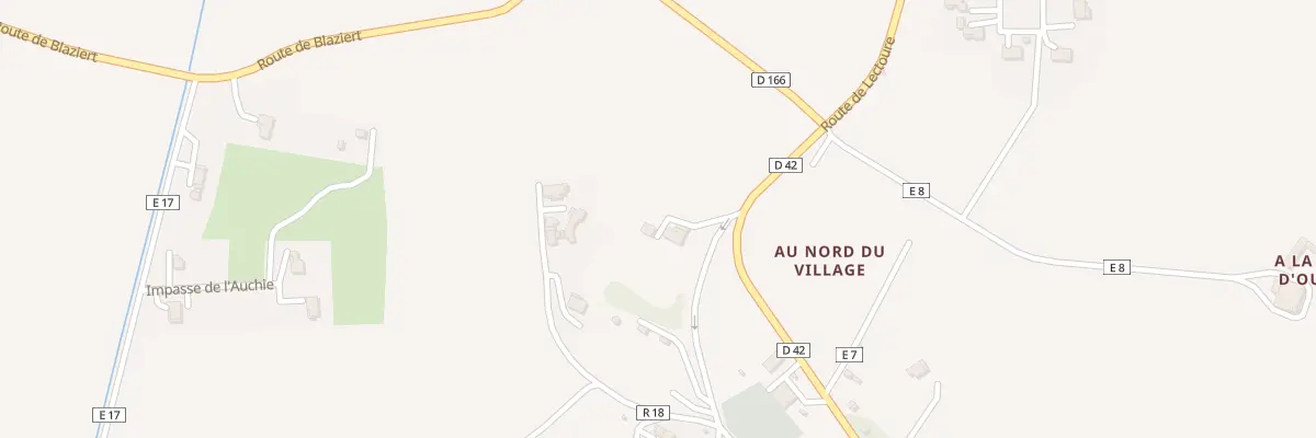 Plan du 5184 A la Tuilerie à Terraube