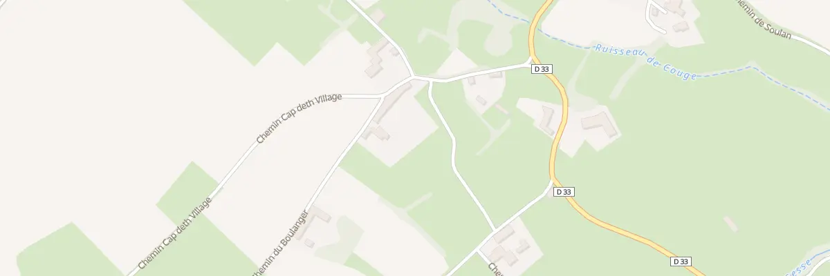 Plan du 1 Che du Boulanger à Bazordan