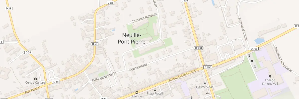 Plan du 6 Rue Racan à Neuillé-Pont-Pierre