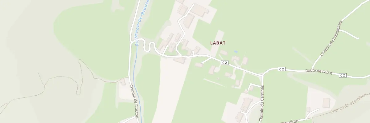 Plan du 7 Labat à Saint-Bertrand-de-Comminges