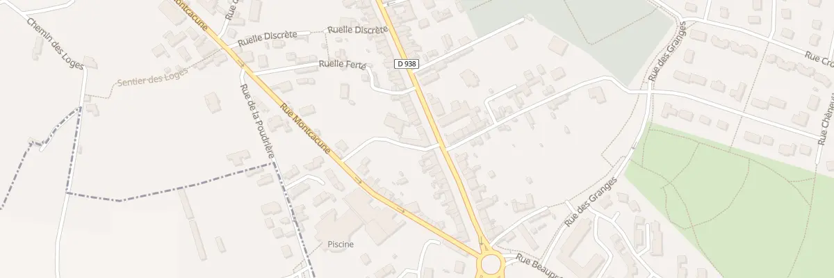 Plan du 72 Rue des Déportés à Mortagne-au-Perche