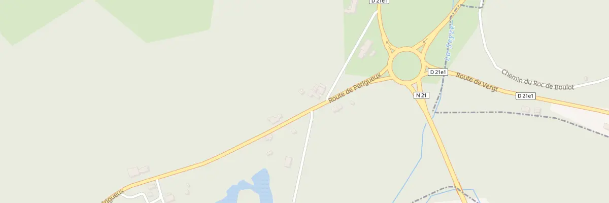 Plan du 3935 Rte de Périgueux à Lembras