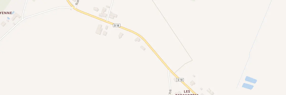 Plan du 1 La Pithière à Tercé