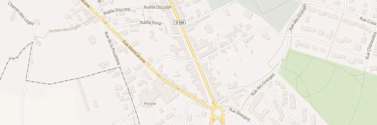 Plan du 76 Rue des Déportés à Mortagne-au-Perche