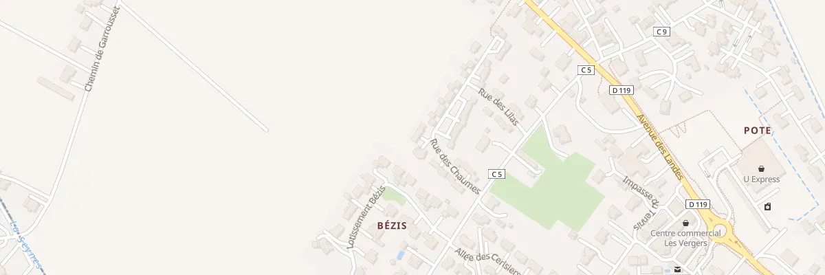 Plan du 21 Rue des Mimosas à Brax