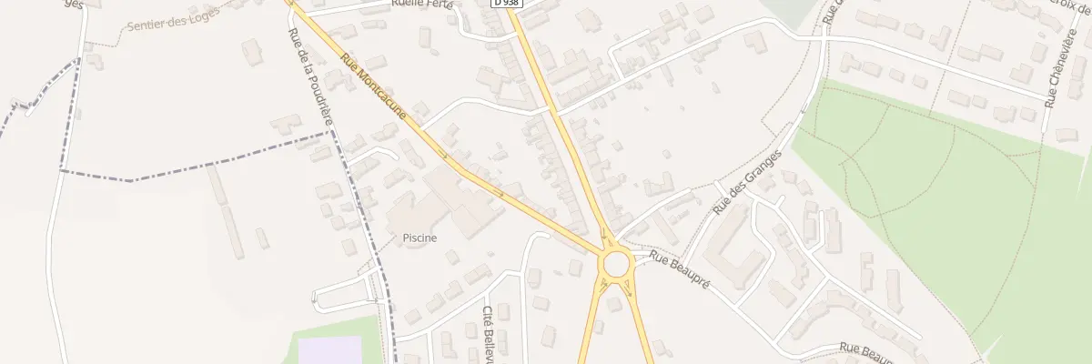 Plan du 90 Rue des Déportés à Mortagne-au-Perche