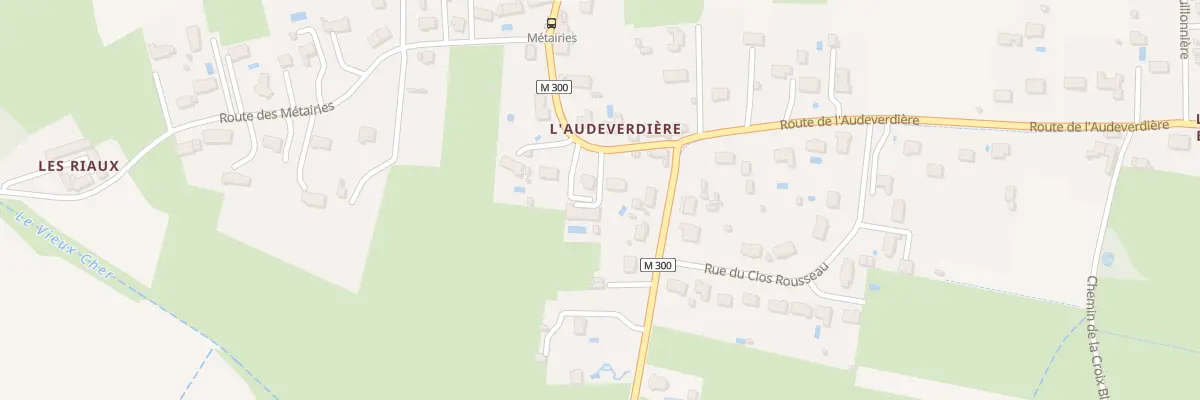 Plan du 10B Rte de l’Audeverdière à Savonnières