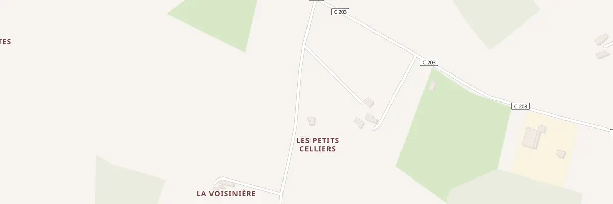 Plan du 731 Rte des Perrées à Bouloire