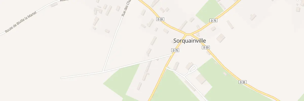 Plan du 1 Che de la Plaine à Sorquainville