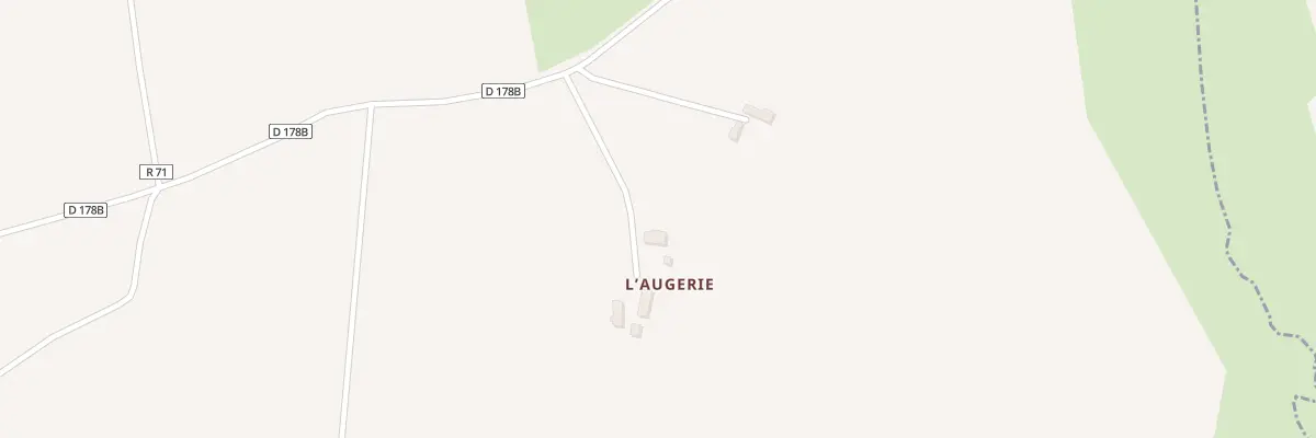 Plan du 1 L’Augerie à Nogent-le-Bernard