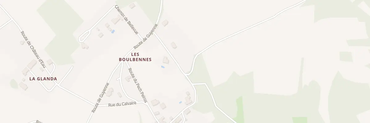 Plan du 232 Les Vignes à Plaisance