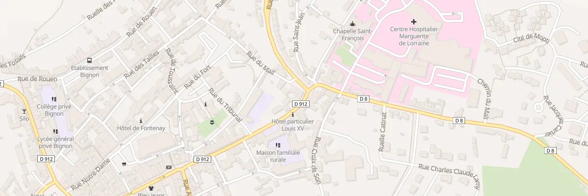 Plan du 73 Rue des Quinze Fusilles à Mortagne-au-Perche