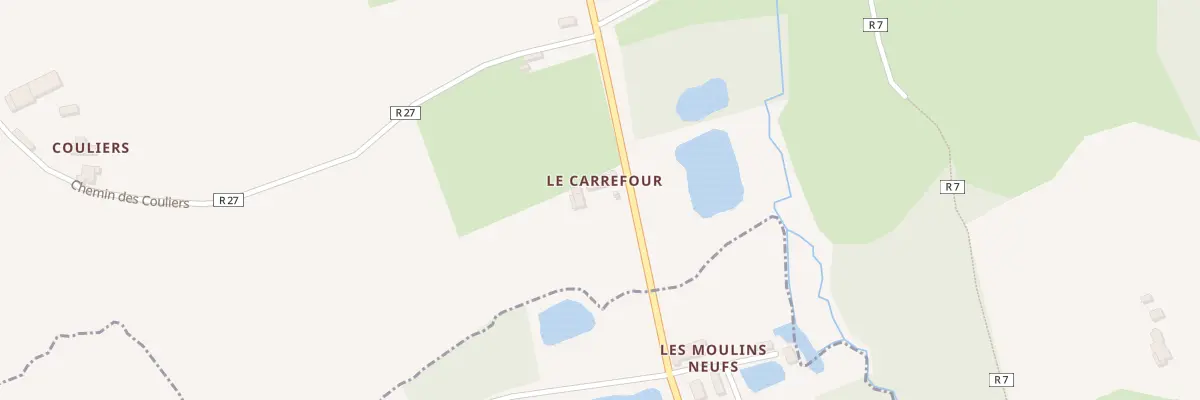 Plan du 5279 Le Carrefour à Saint-Michel-de-Chavaignes
