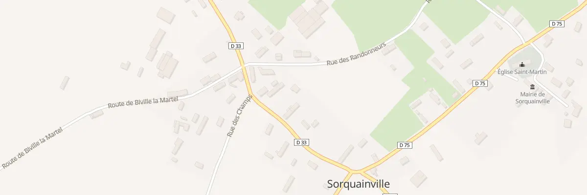 Plan du 9B Rue du Carreau des Romains à Sorquainville