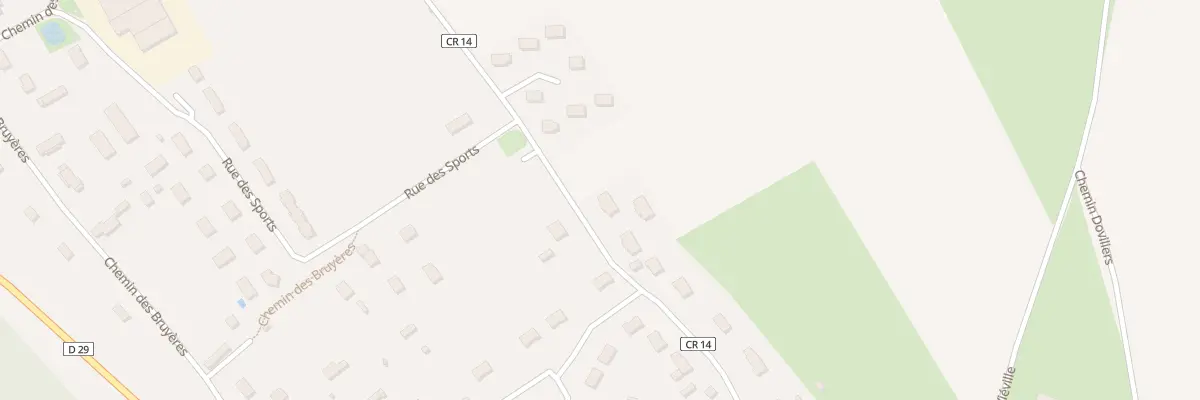 Plan du 374 Che de la Motte à Campigny