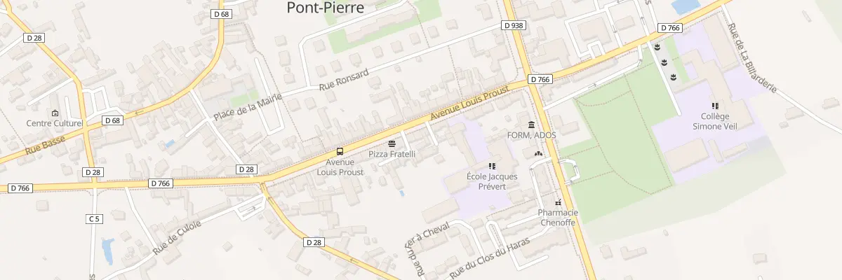 Plan du 31 Av Louis Proust à Neuillé-Pont-Pierre