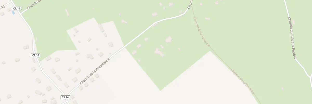 Plan du 286 Che de la Pommeraie à Campigny