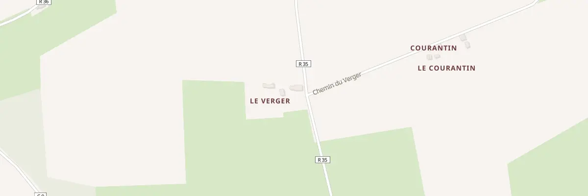 Plan du 1 Le Petit Verger à Tresson