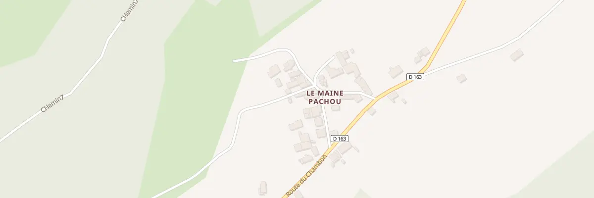 Plan du 7 Le Maine Pachou à Écuras