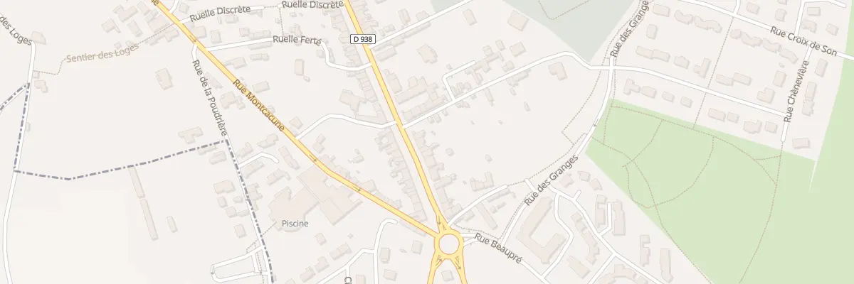 Plan du 73 Rue des Déportés à Mortagne-au-Perche