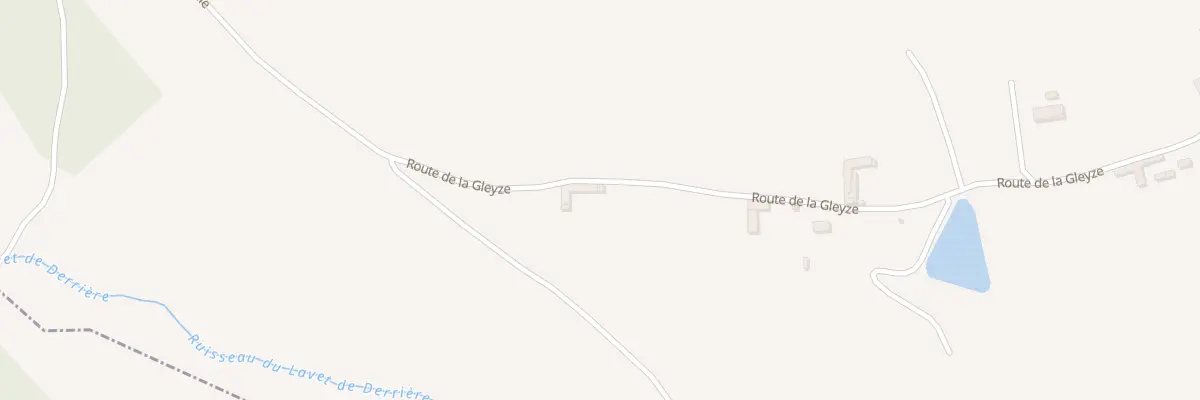 Plan du 23 Rte de la Gleyze aux Tourreilles