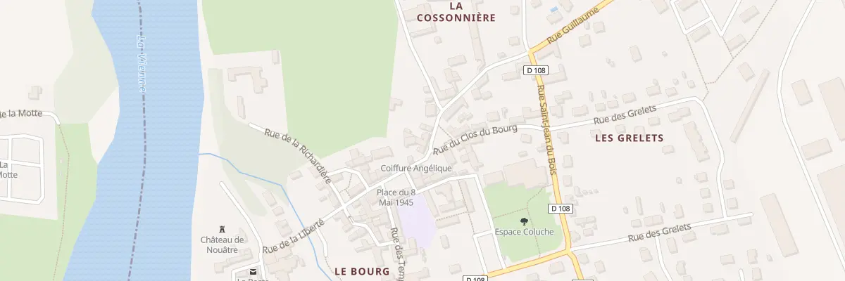 Plan du 16 Rue de la Liberté à Nouâtre