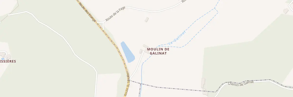 Plan du 147 Le Moulin de Galinat à Eyraud-Crempse-Maurens