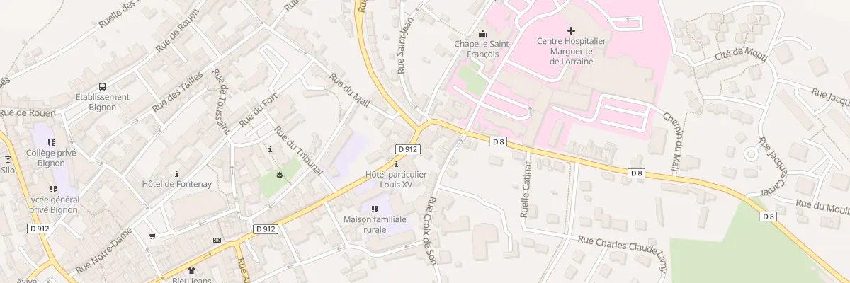 Plan du 60A Rue des Quinze Fusilles à Mortagne-au-Perche
