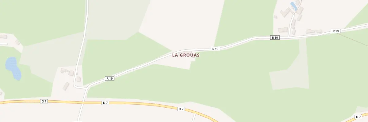 Plan du 5045 La Grouas à La Bosse